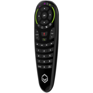 DroiX G30 Air-Mouse Remote with Gyroscope and Google Assistant - Front View at angle