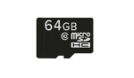 Carte MicroSD/TF de 64 Go pour smartphones, tablettes et ordinateurs portables