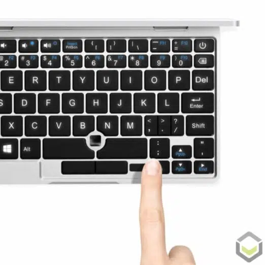 One Netbook Mix 2S Fingerprint Sensor Usage