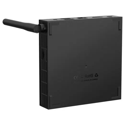 Tanix TX6X Android 10 Smart TV Box - Shown from the bottom