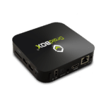 DroidBOX K5 (Refurbished) Android Set Top Box rear and left view