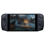 AYA NEO PRO Cyber Black   Shown from the front