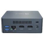 Beelink GK35 Intel Mini PC - Shown from the back at angle