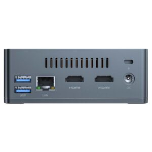 Beelink GK35 Intel Mini PC - Shown from the back