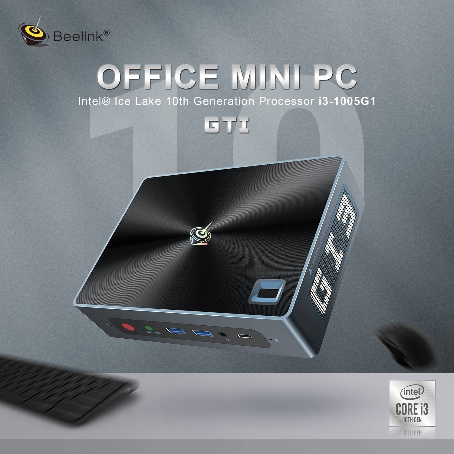 Beelink GTi 10 Windows Intel NUC Mini PC - Showing Product Overview