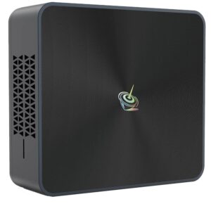 Beelink SEi 10 i3 Mini PC showing from side with MicroSD Card slot