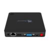 Beelink T34-M Windows Mini PC for Home,Office - Showing from the back with Power port, RJ45 Ethernet Port, HDMI Port, VGA Port and Power Button