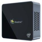 Beelink U59 Intel NUC Office PC - Shown from the right standing up