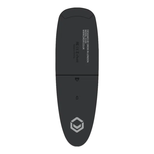 DroiX G10S Backlit Air-Mouse - Shown from the Back
