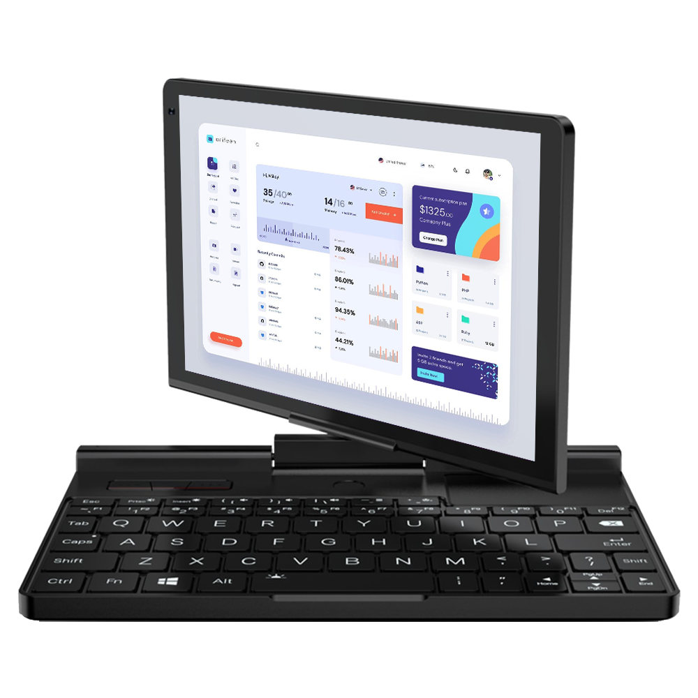 GPD Pocket 3 montré la gestion d'un serveur