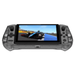 Front facing picture showing the GPD WIN 3 in silicon casing