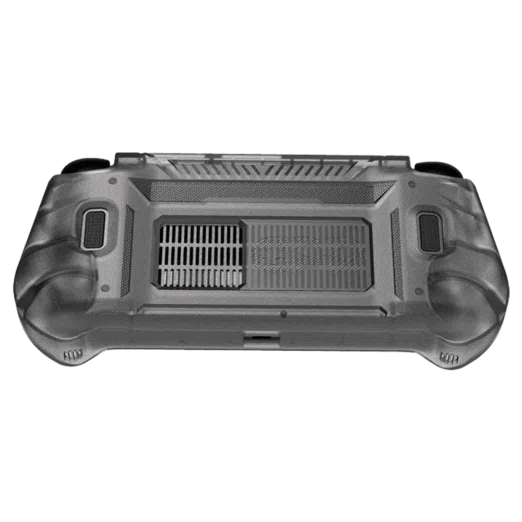Rear facing picture showing the GPD WIN 3 in silicon casing
