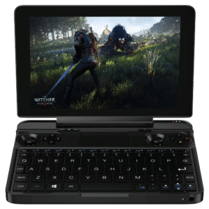 GPD WIN Max 2021 PC Gaming Handheld jugando a The Witcher 3