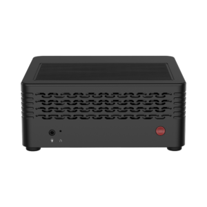 MINISFORUM H31 Mini PC - Shown from front, tilted angle