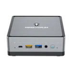 MINISFORUM DMAF5 AMD Mini PC with Ryzen 5   Shown from the front