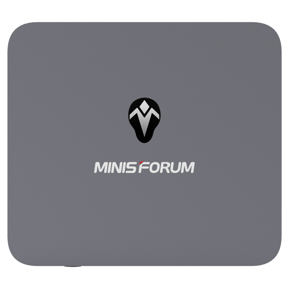 MinisForum X35G Windows Intel NUC Mini PC - Montré par le haut