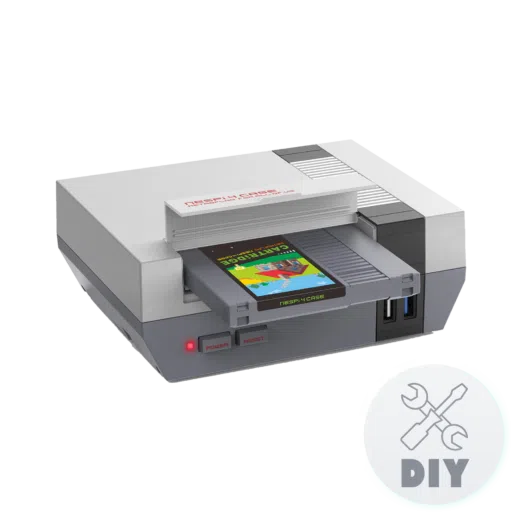 RETROFLAG NESPi 4 DIY Starting Kit for RetroPie Home Console   Showing with DIY Logo