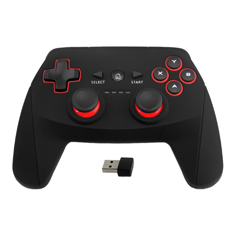 DroiX R1 Gamepad with Dongle - Shown from the Front