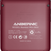 ANBERNIC RG280V Oro Retro Gaming Handheld - Mostra il retro con il logo ANBERNIC