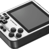 ANBERNIC RG280V Argento Retro Gaming Handheld - Mostra piatto ad angolo Display ad angolo con pulsante di accensione e reset