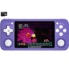 RG351P Purple with 64GB MicroSD Card Retro Gaming Emulator - Showing Front