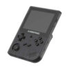 ANBERNIC Black RG351V Retro Gaming Handheld - Mostrado de frente en ángulo
