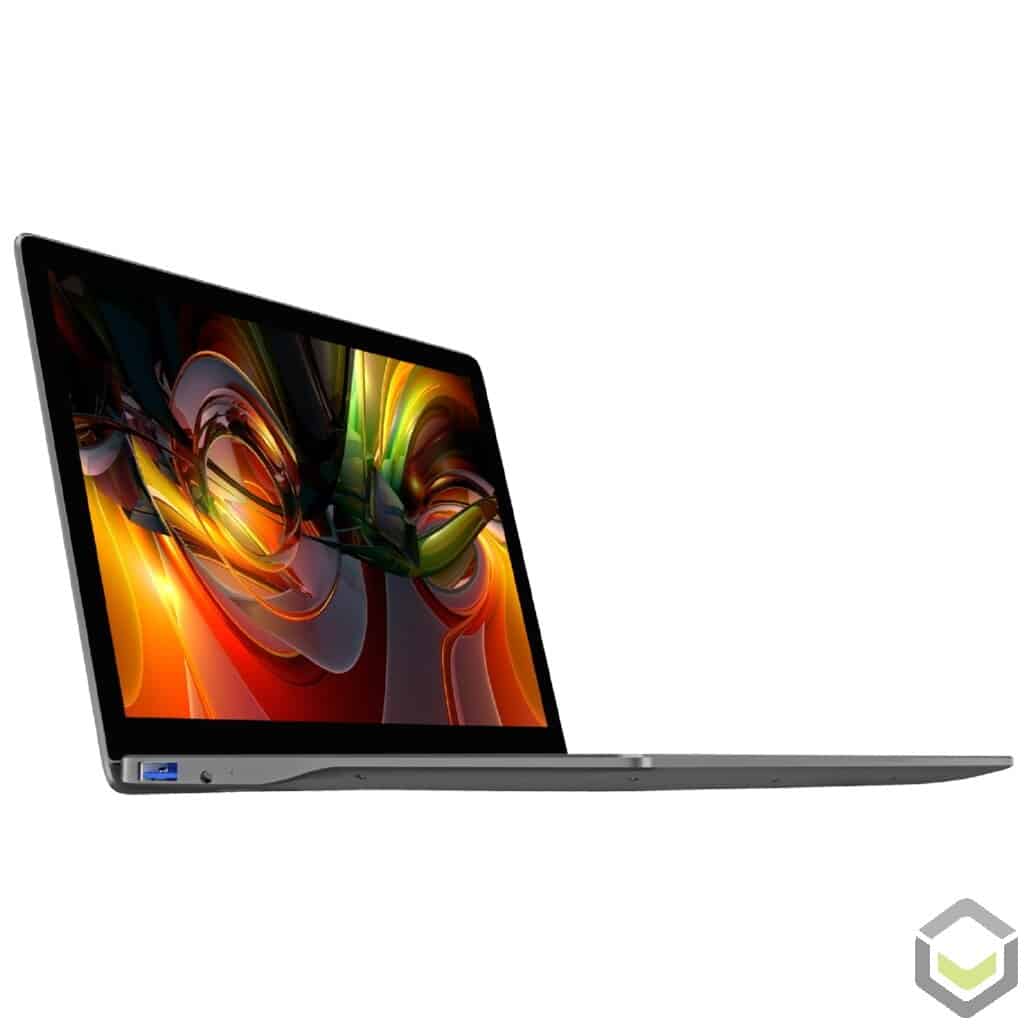 GPD P2 Max Grey Intel Core m3-8100y Windows 10 Ultrabook Portable PC - Left Side View