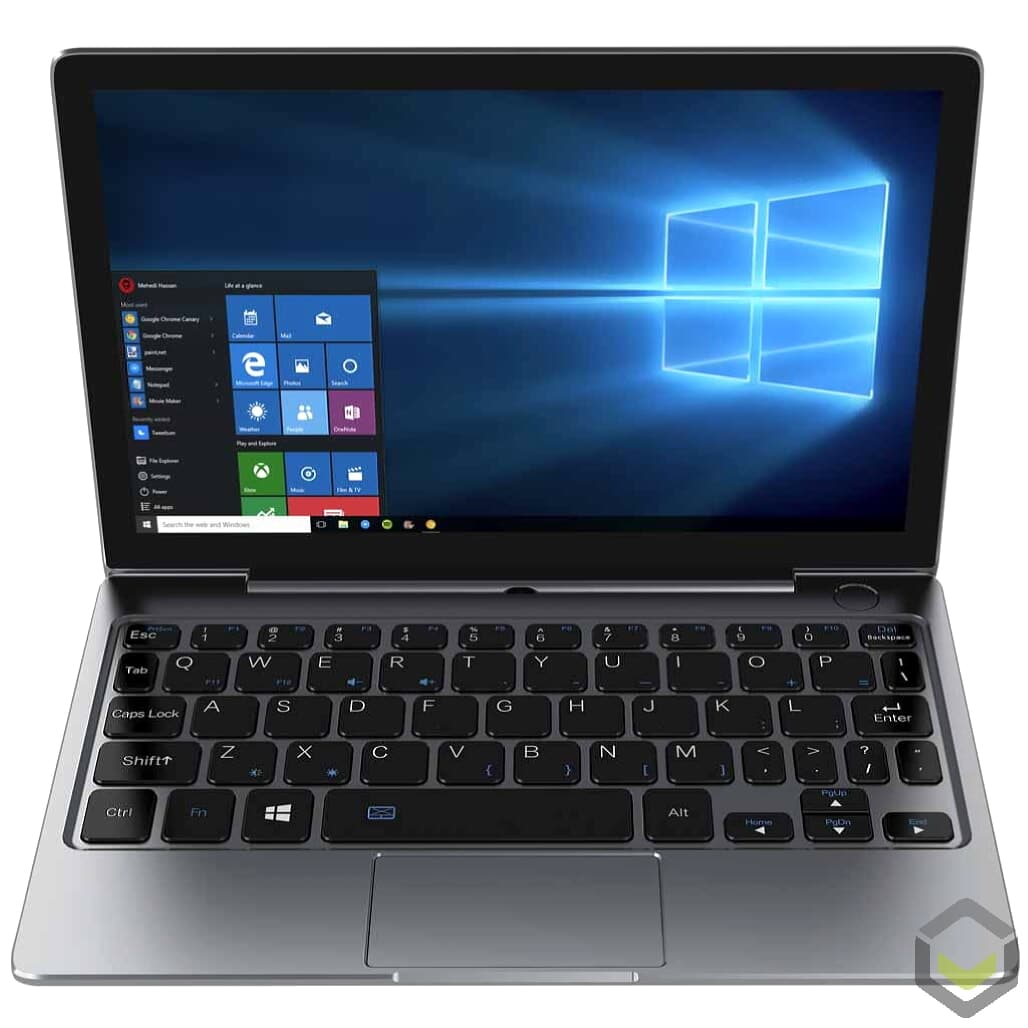 GPD P2 Max Celeron 3965Y 8GB RAM 256GB SSD Windows 10 2in1 Ultrabook Laptop - Front View