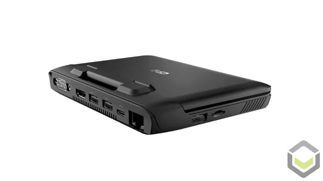 GPD Micro PC by DroiX - Windows 10 Handheld for Professionals ; Shell Design Back View