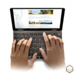 One Netbook Mix 3S Platinum Edition - Working on a Document