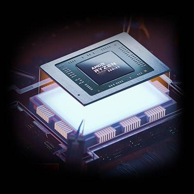 Imagen que muestra el procesador AMD de ONEXPLAYER