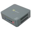 Beelink U57 Windows 10 Intel NUC Mini PC - Showing at angle with Front I/O and Right Side Vents