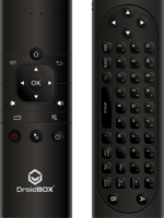 DroidBOX VIP Plus front and rear QWERTY view