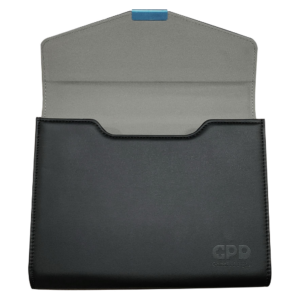 GPD POCKET 3 leather case open