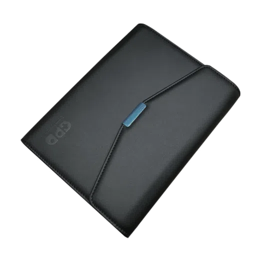 GPD POCKET 3 leather case angle view