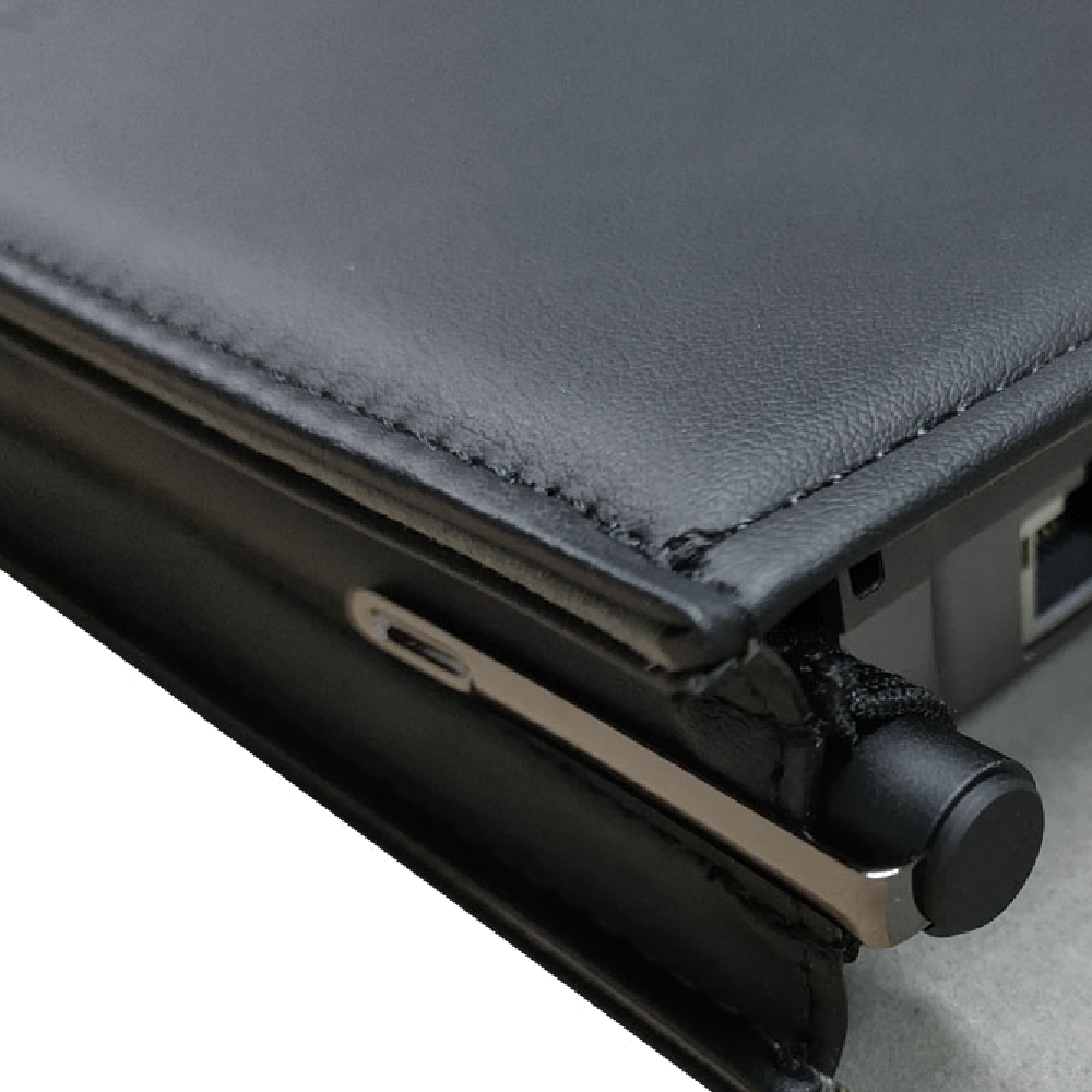 GPD POCKET 3 leather case compatible with stylus