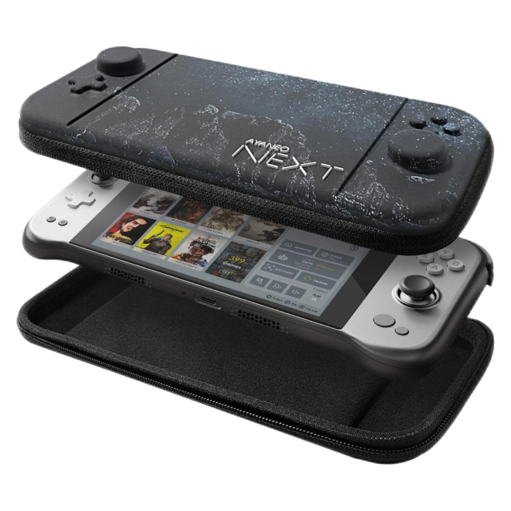 AYA NEO Next Slim Case shown with device