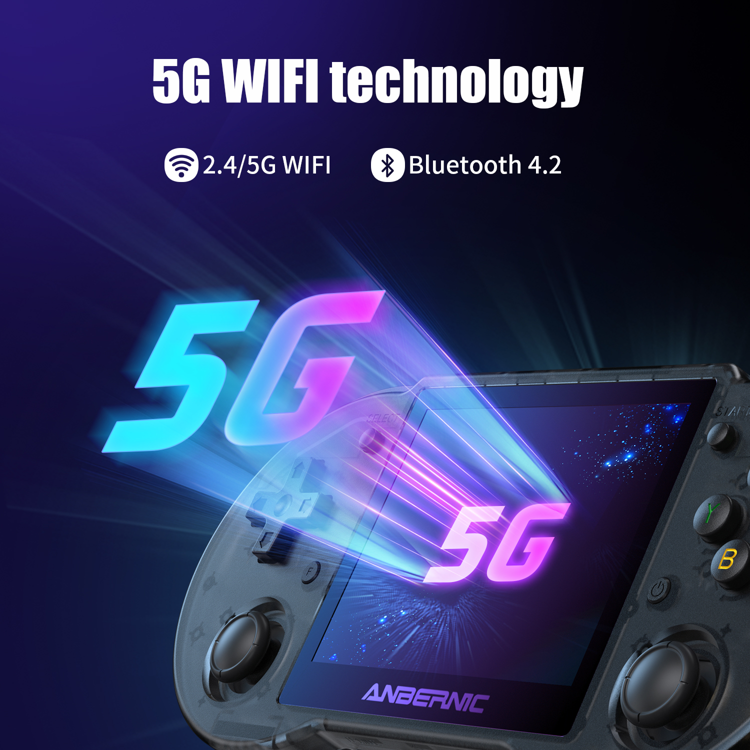 RG353P unterstützt 5G WiFI-Technologie