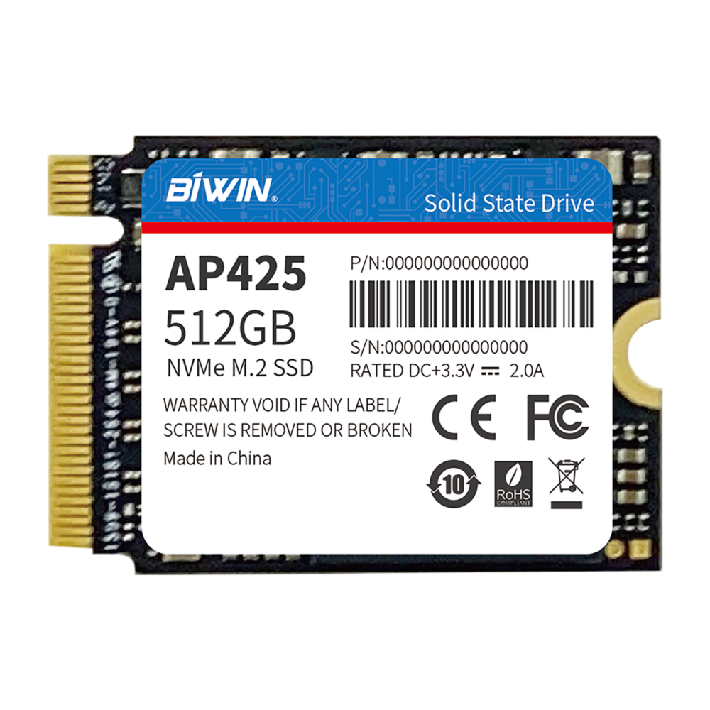 BiWin 2030 NVME SSD Card 512GB