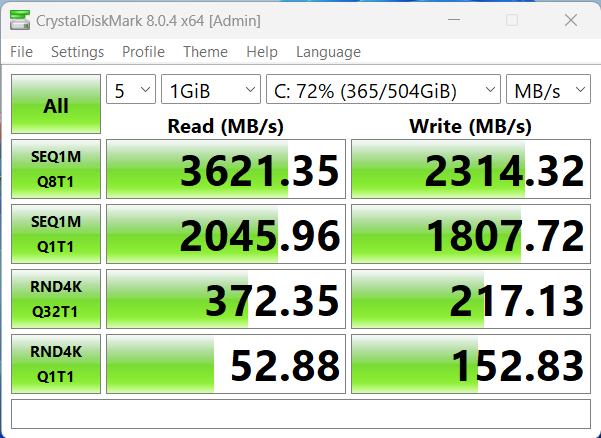 SD KingSpec 2230 read write speed