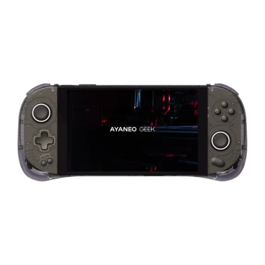 AYANEO GEEK Clear Purple front side Windows handheld