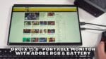 portable monitor with adobe rgb & battery