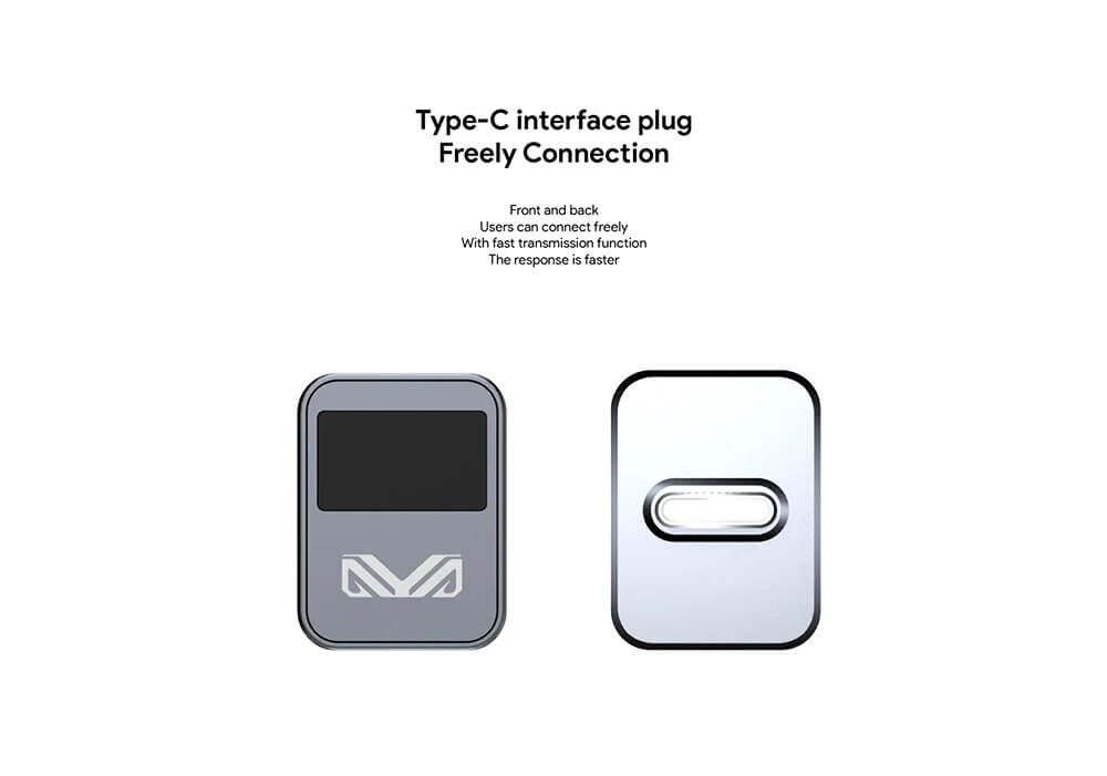 Image showing USB Type-C on the AYANEO Hola Fingerprint Scanner