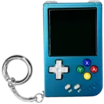 ANBERNICRGNANOREDDONELISTINGIMAGE 1 DROIX Global Blue ANBERNIC RG Nano with keychain