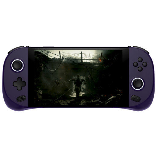 AYA NEO GEEK 1S Nebula Purple Front Render