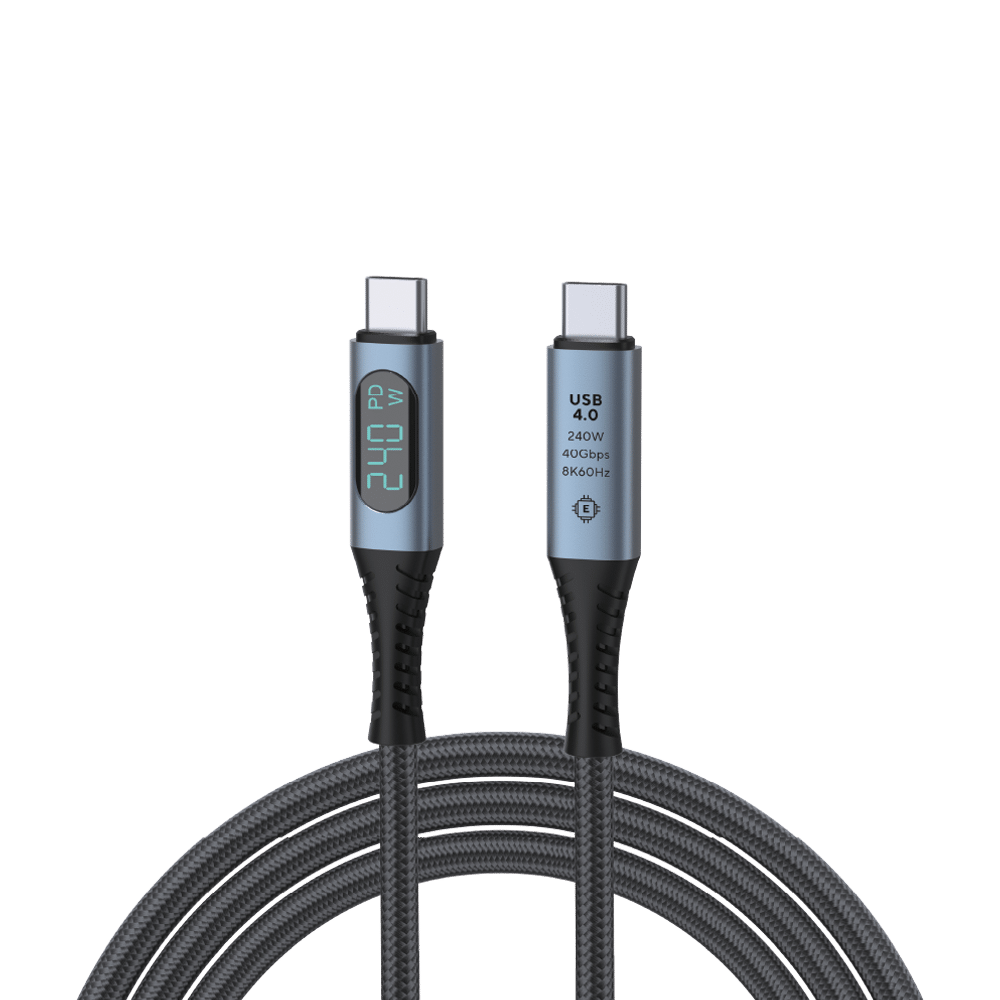 DroiX USB 4.0 Type-C Cable - Straight