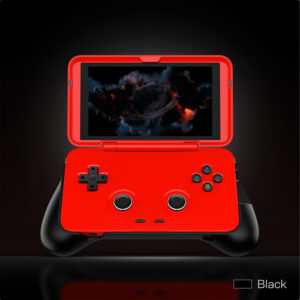 Retroid Pocket Flip Grip Black with Red Flip Front