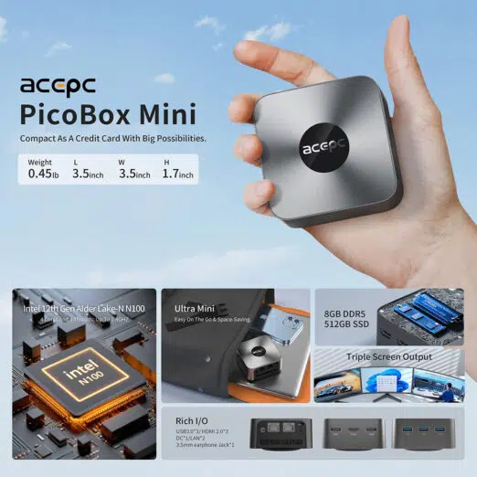 PicoBox Mini Mini PC Marketing