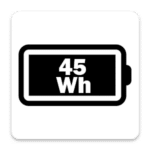 Bateria de 45Wh Característica principal