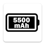 5500 mAh-batteri Viktiga funktioner